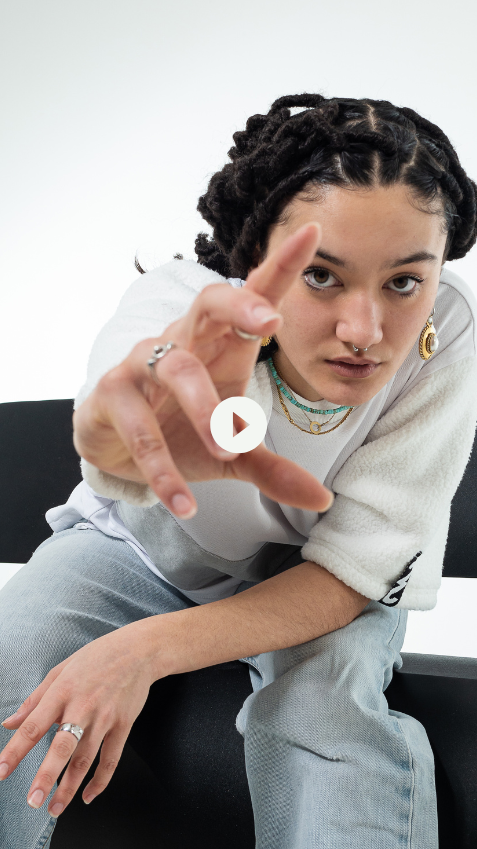 2nde Chance tee upcyclé polaire moumoute